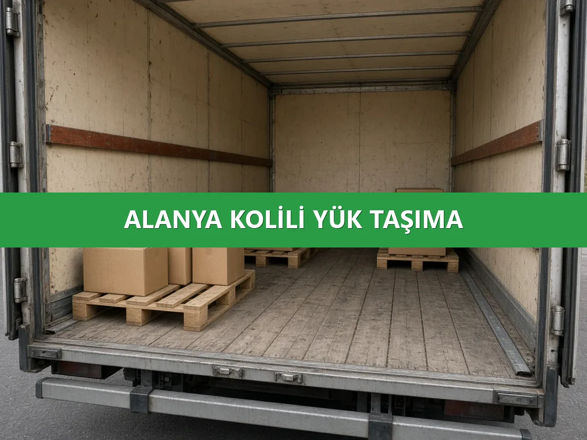 Alanya Parça Yük Taşıma Teslim