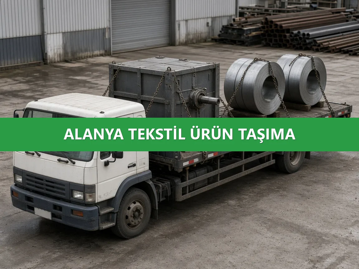 Alanya Tekstil Ürün Taşıma